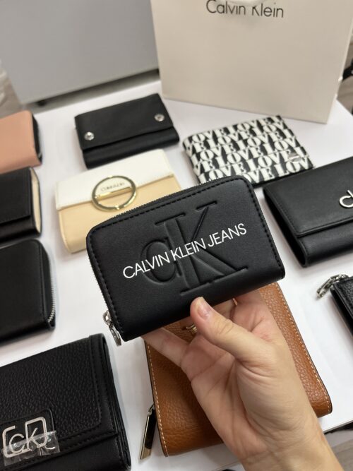 Portfel damski Calvin Klein black mały