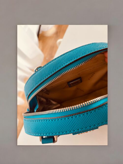 Torebka Guess Cordelia Mini niebieska