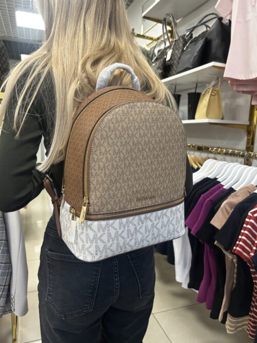 Plecak skórzany Michael Kors Rhea Medium