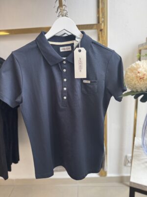 Polo damskie Guess Jeans W5RP47 KARS2 A71W DARING OCEAN