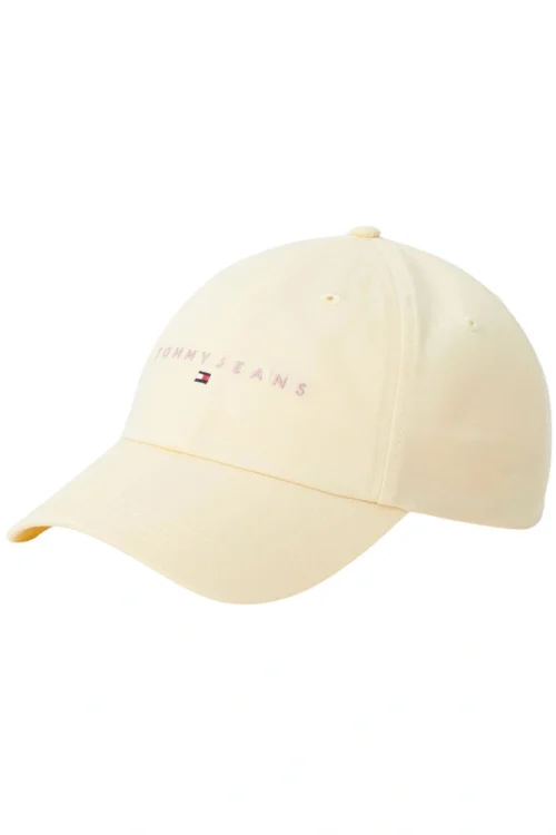 Czapka damska Tommy Jeans AW0AW16868 ZBG ŻÓŁTY
