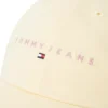 Czapka damska Tommy Jeans AW0AW16868 ZBG ŻÓŁTY