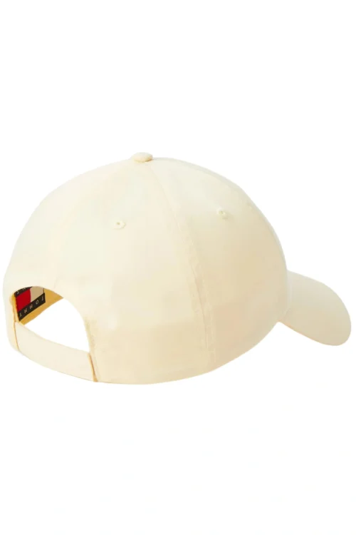 Czapka damska Tommy Jeans AW0AW16868 ZBG ŻÓŁTY